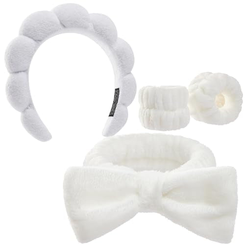 Sponge Spa Headband and Wrist Set