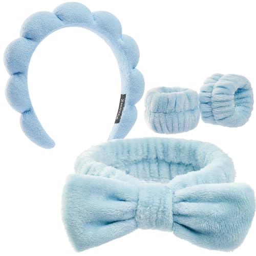 Sponge Spa Headband and Wrist Set