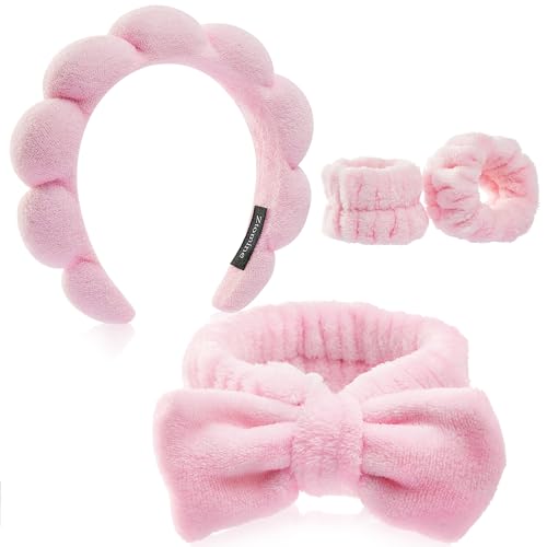 Sponge Spa Headband and Wrist Set