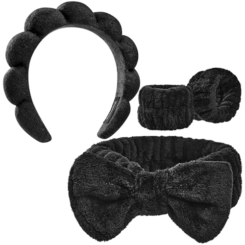 Sponge Spa Headband and Wrist Set