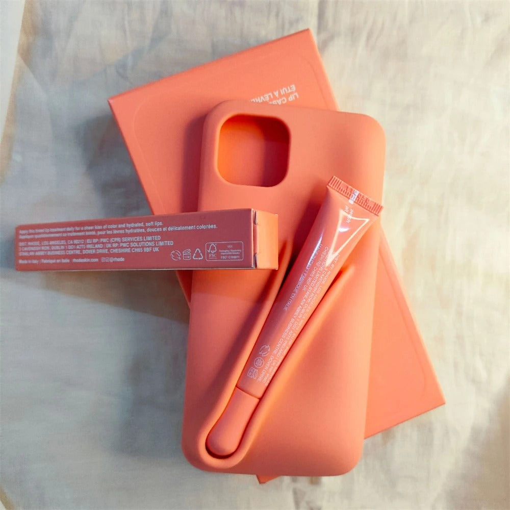 Rhode Lipstick Silicone Iphone Case