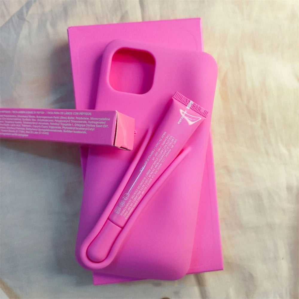 Rhode Lipstick Silicone Iphone Case