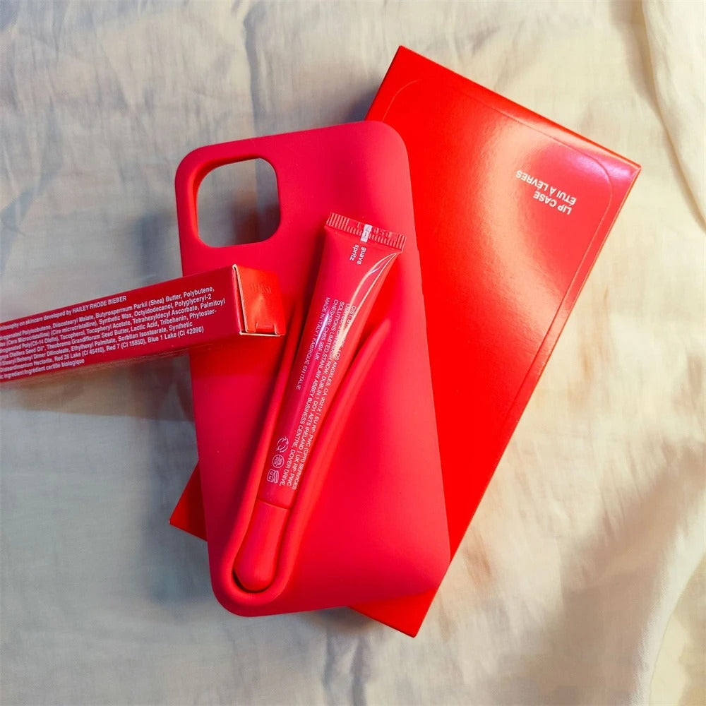 Rhode Lipstick Silicone Iphone Case