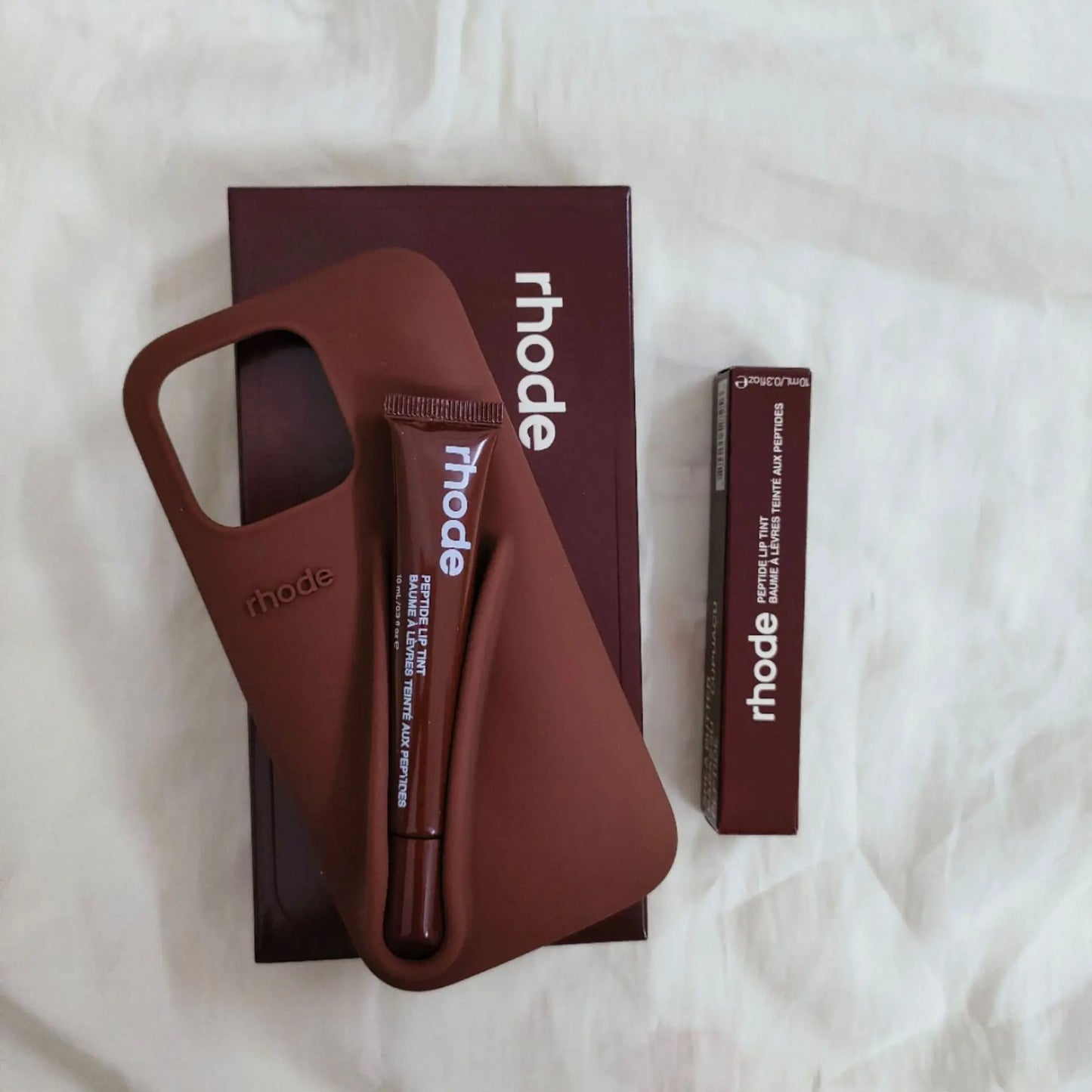 Rhode Lipstick Silicone Iphone Case