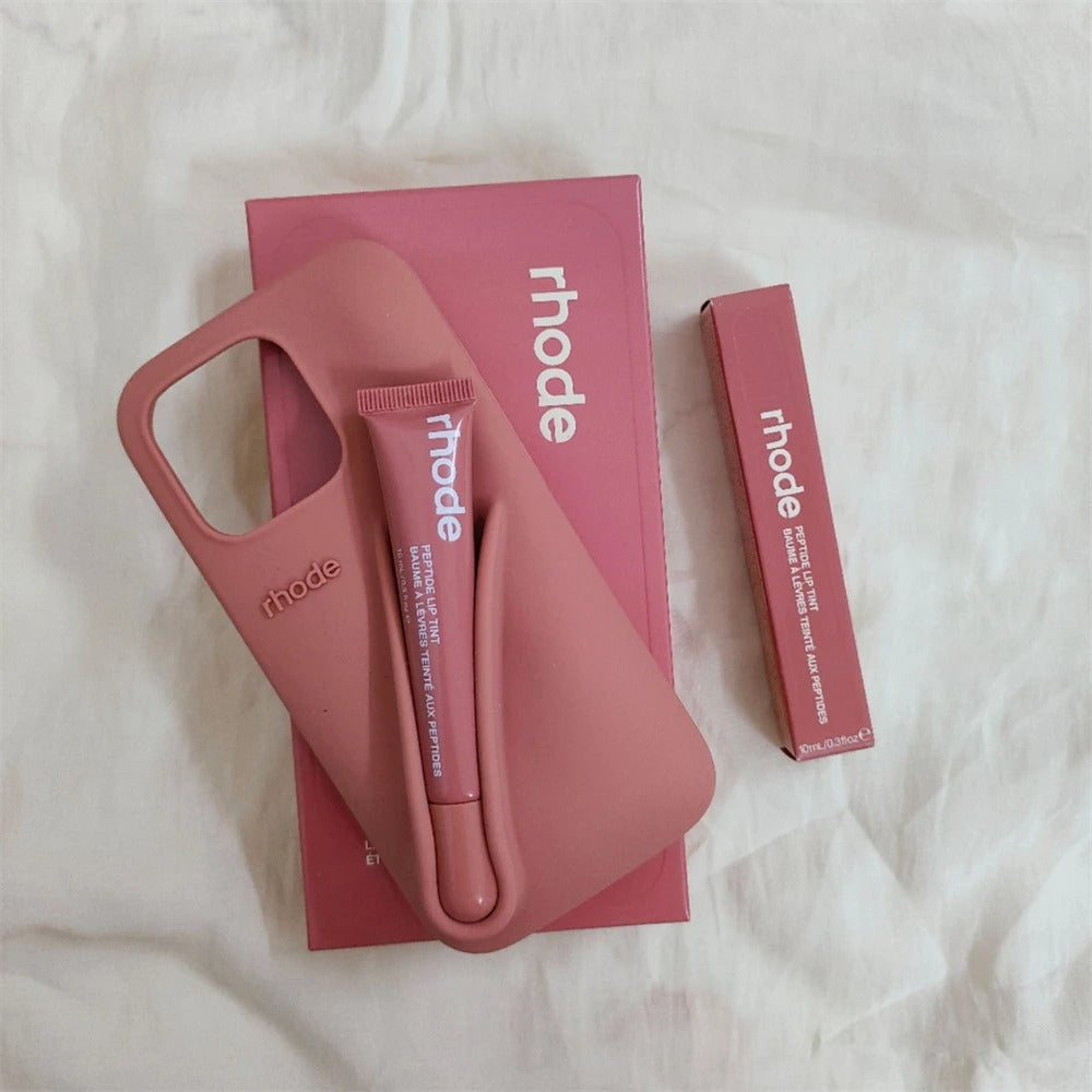 Rhode Lipstick Silicone Iphone Case