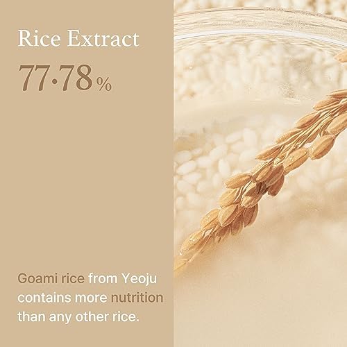 Rice Toner, Milky Toner for Glowing Skin, 77.78% Korean Rice