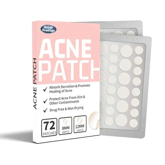 Invisible Hydrocolloid Acne Patches-Fast Healing Pimple Stickers
